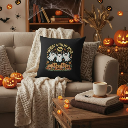 Hanging with my Boos - illustrationImage (8) Get spooky and stylish with our “Hanging with My Boos” digital download – the perfect design for Halloween lovers! Featuring a fun, playful theme with ghosts, pumpkins, and festive vibes, this high-quality graphic is ideal for creating your own DIY projects. Use it for t-shirts, tote bags, mugs, posters, invitations, stickers, or digital art prints.