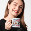 Land of the Free, Home of the Felines – Patriotic Cat Lover Ceramic Mug
