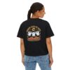 Halloween Women's Boxy Tee - Fun Ghost Design, Spooky Season Top, Perfect for Autumn Events, Casual Wear, Gift for Friends