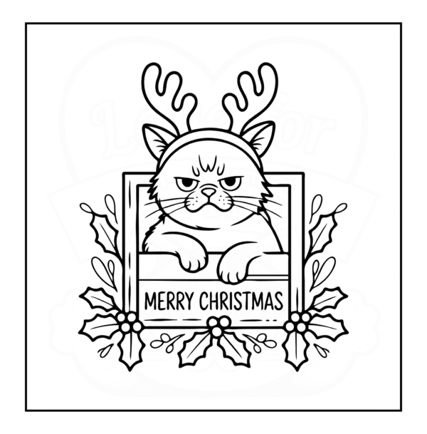 30 Santa Claws is Coming to Town – Digital Coloring Fun!