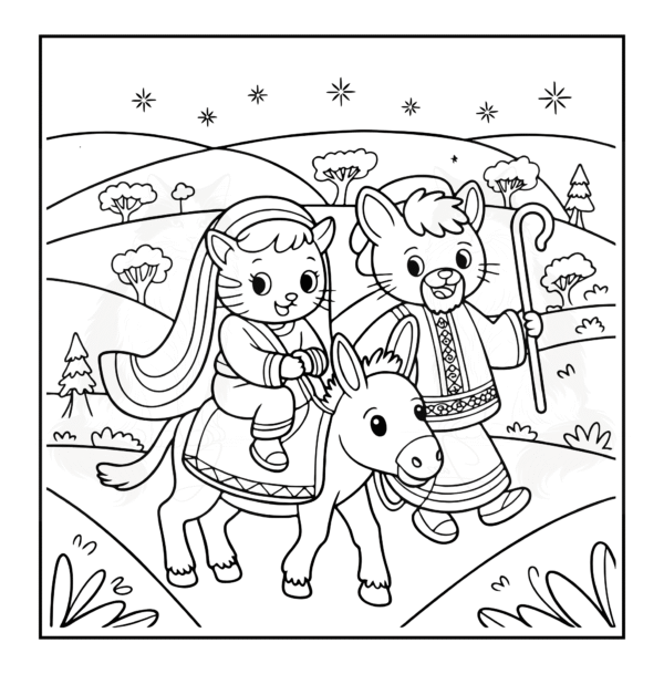 38 Santa Claws is Coming to Town – Digital Coloring Fun!